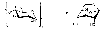 starch pyrolysis scheme